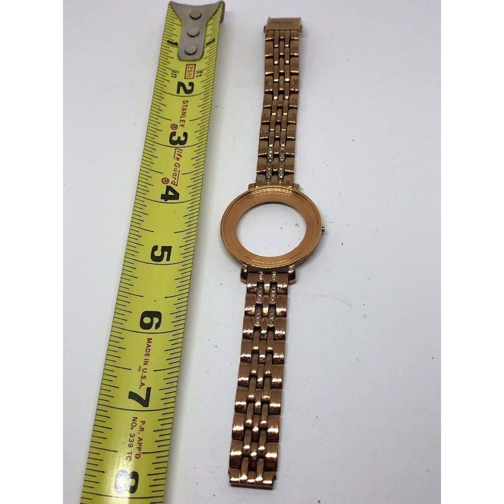 Authentic Fossil Parts Links Band Case Crystal Used 14mm L338